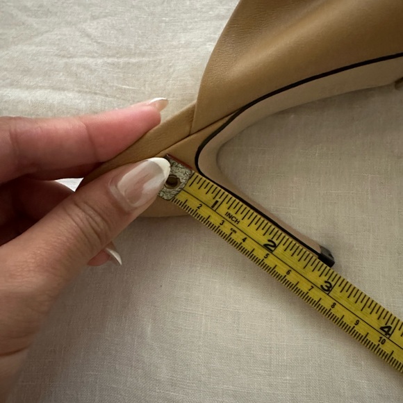 Tony Bianco Tan Sheep Nappa Mules Heel - Picture 7 of 7